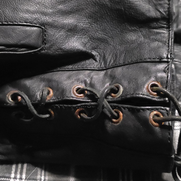 Vintage Long Rider Leather Riding Jacket - Picture 8 of 11